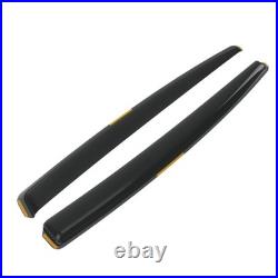 Front Rear In-Channel Vent Visors For BMW 5 Series Saloon E60 04-10 Smoked 4x