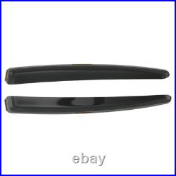 Front Rear In-Channel Vent Visors For BMW 5 Series Saloon E60 04-10 Smoked 4x