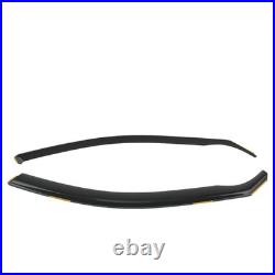 Front Rear In-Channel Vent Visors For BMW 5 Series Saloon E60 04-10 Smoked 4x