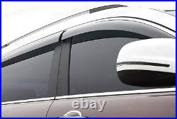 Front & Rear Window Visor Deflectors Vent Shade for BMW X3 2011-2016 12 13 14 15