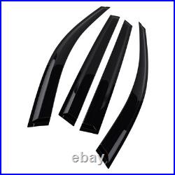 Front & Rear Window Visors for BMW X1 F48 2015-2022 Rain Guards Wind Deflectors