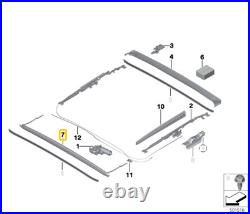 GENUINE BMW G20 3 Series Sunroof Slipstream Deflector 54108737864. Shield. 28A