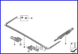 Genuine BMW 1 X2 F40 F70 F39 Sunroof Wind Deflector 54108499249 OEM Original