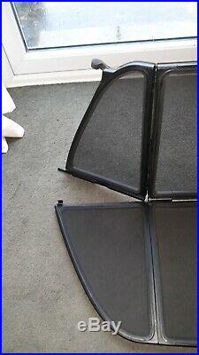 Genuine BMW E46 Convertible Cabriolet Wind Deflector and Case