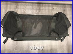 Genuine BMW Z3 Mesh Wind Deflector 1996 to 2003 with OEM Roll Hoops With Clips