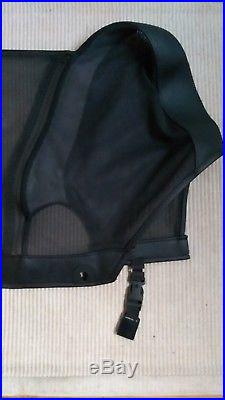 Genuine BMW Z3 Wind Deflector -in black- for cars with standard roll bars fitted
