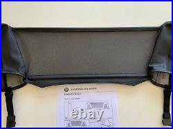 Genuine BMW Z4 (E85) Convertible Wind Deflector Windschott & Inst Excellent cond Genuine BMW Z4 (E85) Convertible Wind Deflector Windschott & Inst Excellent cond