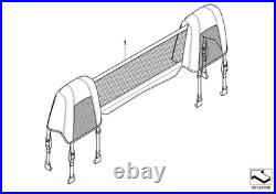 Genuine BMW Z4 (E85) Convertible mesh wind deflector Good Condition 54700150671