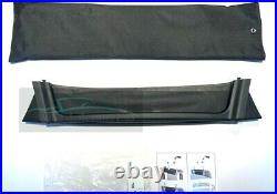 Genuine BMW Z4 (E89) Convertible Wind Deflector & Bag & Fittings 2009-2016 NEW