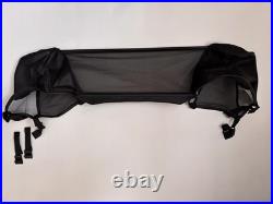 Genuine BMW Z4 Leather Mesh Wind Deflector For Z4/Z4M E85 (Excellent Condition)