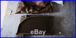 Genuine Bmw 3 series E93 wind deflector and storage bag