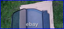 Genuine Bmw E30 Convertible Wind Deflector M3 325 & Storage Case