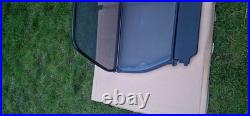 Genuine Bmw E30 Convertible Wind Deflector M3 325 & Storage Case