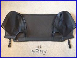 Genuine OEM BMW Z3 Wind Deflector (with front & rear securing clips/pins)