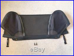 Genuine OEM BMW Z3 Wind Deflector (with front & rear securing clips/pins)