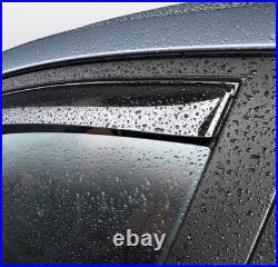 Heko Wind Deflectors for BMW 3 Series 2005-2011 (Front & Rear)