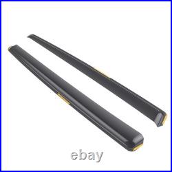 In-Channel Rain Guards for BMW 1 Series F20 11-19 Front Rear Tinted 4pc
