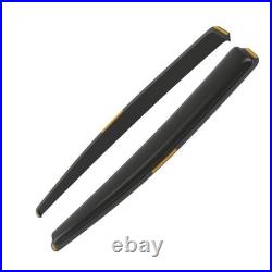 In-Channel Wind Deflectors Tinted Acrylic Set for BMW 5 Series F10 2010-2017