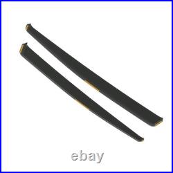 In-Channel Wind Deflectors Tinted Acrylic Set for BMW 5 Series F10 2010-2017