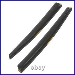 In-Channel Wind Deflectors Tinted Acrylic Set for BMW 5 Series F10 2010-2017