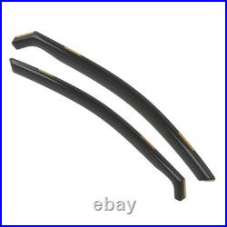 In-Channel Wind Deflectors Tinted Acrylic Set for BMW 5 Series F10 2010-2017