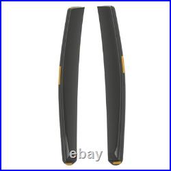 In-Channel Wind Deflectors Tinted Acrylic Set for BMW 5 Series F10 2010-2017