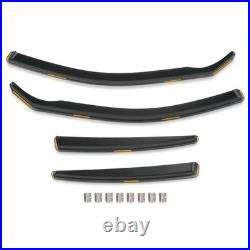 In-Channel Wind Deflectors for BMW 5 Series E60 Saloon 2004-2010 Front Rear Set
