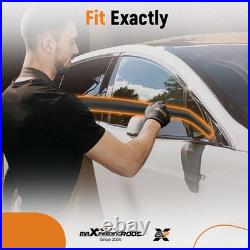 In-Channel Wind Deflectors for BMW 5 Series E60 Saloon 2004-2010 Front Rear Set