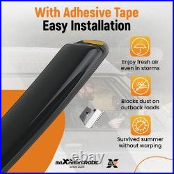 In-Channel Wind Deflectors for BMW 5 Series E60 Saloon 2004-2010 Front Rear Set