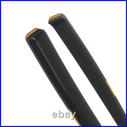 In-Channel Wind Deflectors for BMW 5 Series E60 Saloon 2004-2010 Front Rear Set