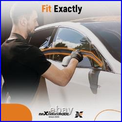 In-Channel Wind Deflectors for BMW X5 E70 2006-2013 5 Doors SUV Black Tinted