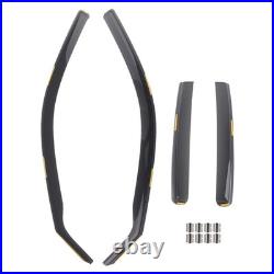 In-Channel Window Deflectors For BMW X5 E70 5 Doors SUV 2006-2013 Tinted 4PC