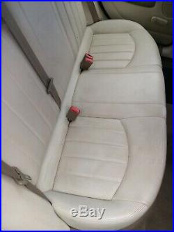 Jaguar X-type Saloon Sedan 2001-2007 Leather Seats Leather Interior Ivory Cream