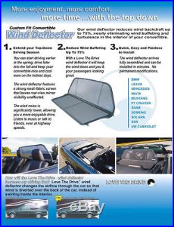 Love The Drive Convertible Wind Deflector For BMW E93 3-Series 07-14 328i 335i