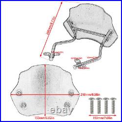 Motorcycle Wind Deflector Windshied For BMW R nineT Pure Scrambler R 12 nineT