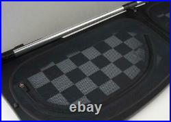 New Genuine MINI Wind Deflector Checkered / Chrome 54340445398