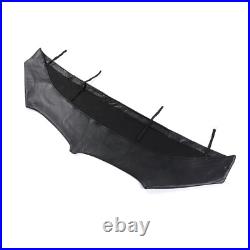 PU Leather Car Bonnet Hood Bra Wind & Bug Deflectors For BMW X5/X5L 2019-2023