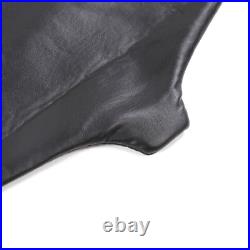 PU Leather Car Bonnet Hood Bra Wind & Bug Deflectors For BMW X5/X5L 2019-2023