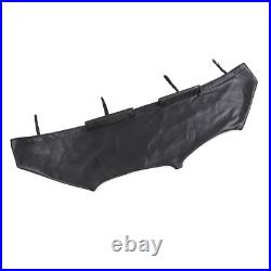 PU Leather Car Bonnet Hood Bra Wind & Bug Deflectors For BMW X5/X5L 2019-2023