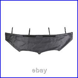 PU Leather Car Bonnet Hood Bra Wind & Bug Deflectors For BMW X5/X5L 2019-2023