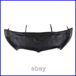 PU Leather Car Bonnet Hood Bra Wind Bug Deflectors Protector For BMW X1 2023-24