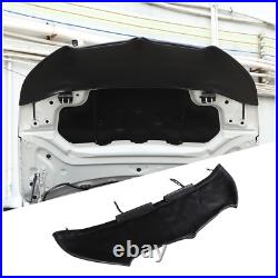 PU Leather Car Bonnet Hood Bra Wind Bug Deflectors Protector For BMW X1 2023-24