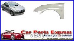 Peugeot 206 2001-2007 CC Cabriolet Front Wing Painted Any Colour Left Side N/s