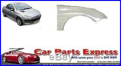 Peugeot 206 2001-2007 CC Cabriolet Front Wing Painted Any Colour Right Side O/s