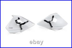 Puig Front Upper Wind Deflectors Clear BMW R1200GS R1250GS & Adv. 13 24