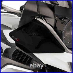 Puig Front Upper Wind Deflectors Dark Smoke BMW R1200GS R1250GS & Adv. 13 24