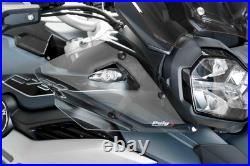 Puig Front Upper Wind Deflectors Dark Smoke BMW R1200GS R1250GS & Adv. 13 24