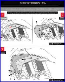 Puig Lower Wind Deflectors Protectors Matte Black BMW R1300GS 2023 2025