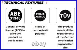 Puig Lower Wind Deflectors Protectors Matte Black BMW R1300GS 2023 2025