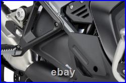 Puig Matte Black Rear Lower Wind Deflectors BMW R1300GS Adventure 2024-2025